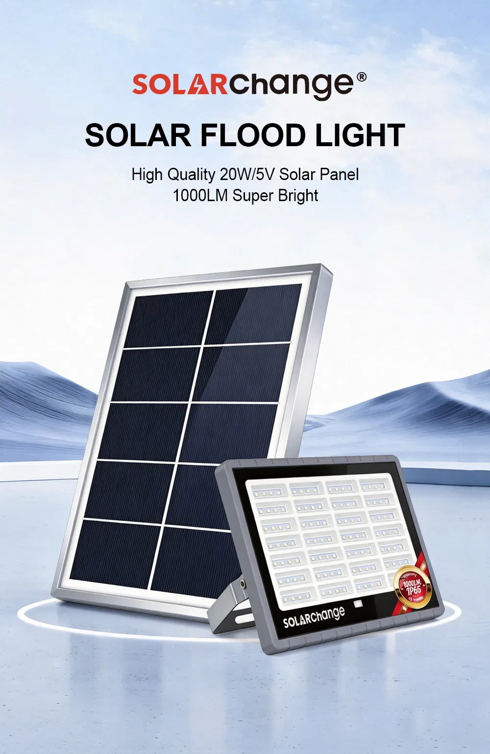Solar Floodlight 6