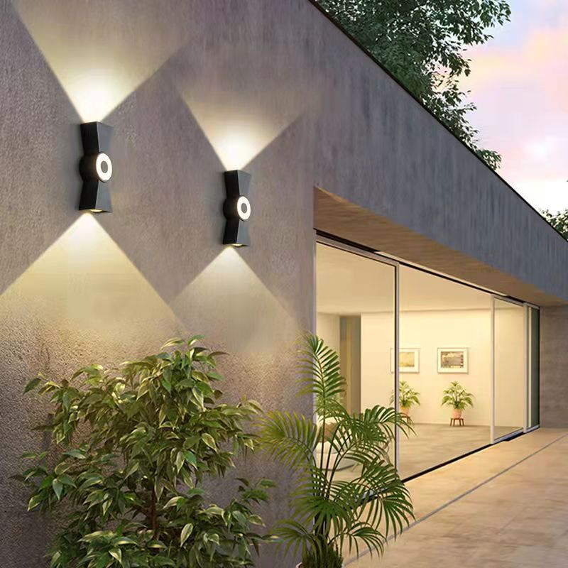 Modern Indoor Outdoor Outside LED Step Lights Wall Bracket Light