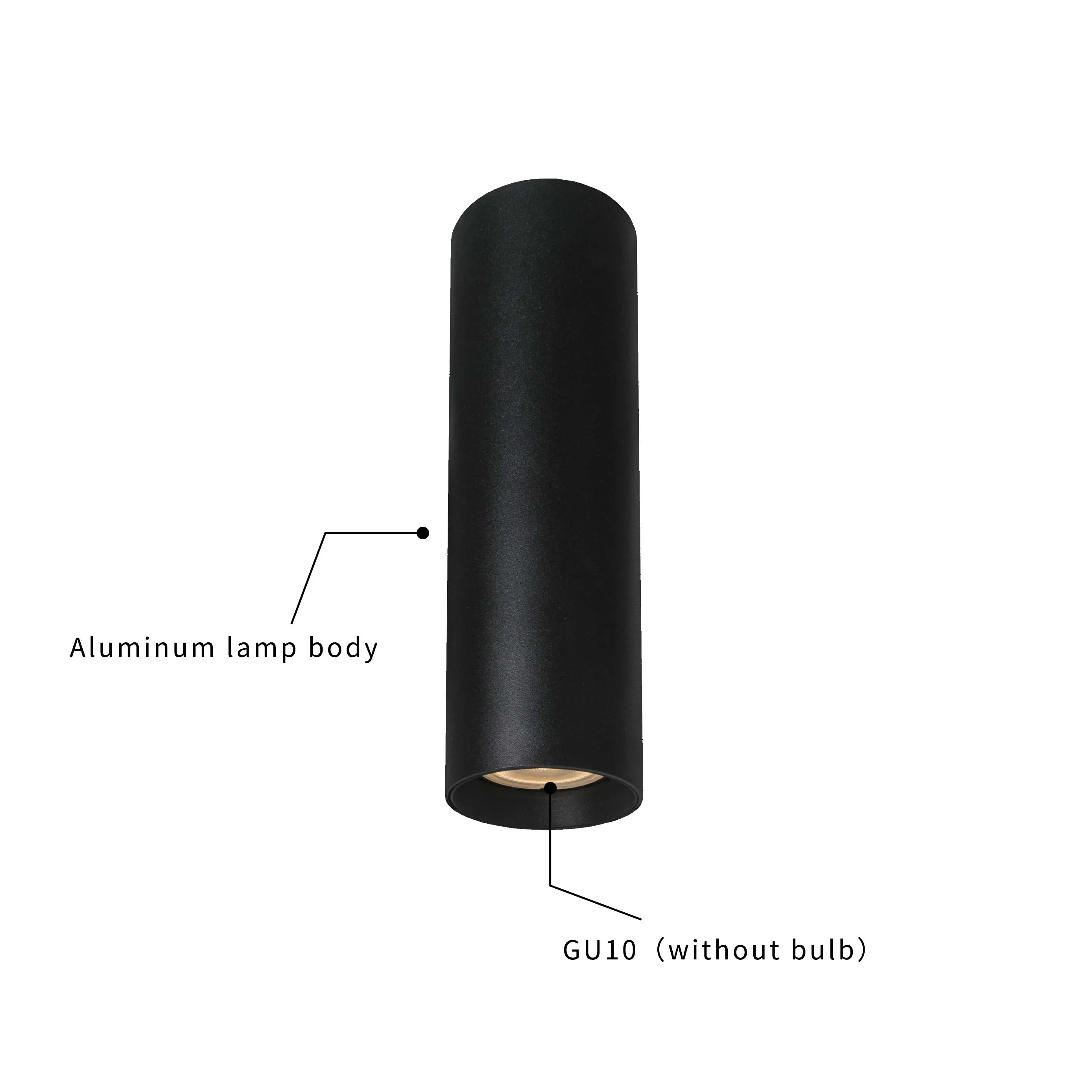 China Manufacture Wholesales Surface Mounted Down Light Hight Quality Ceiling Lamp Aluminium GU10 Black White Fixture LED Downlight Spotlight for Indoor Kitchen