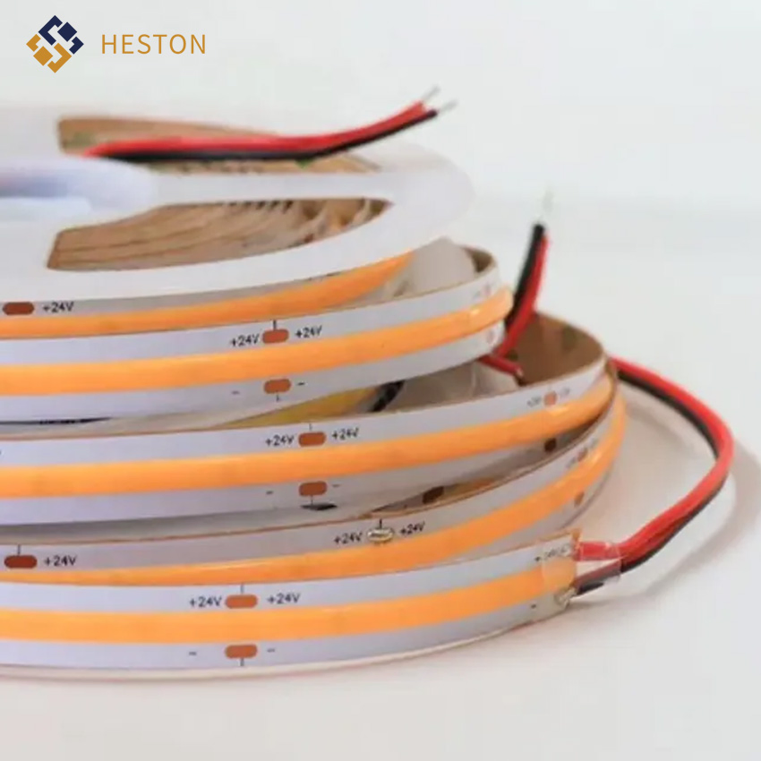 Premium Quality 10mm DC24V 480LEDs IP68 6000K COB LED Strip Light Lighting