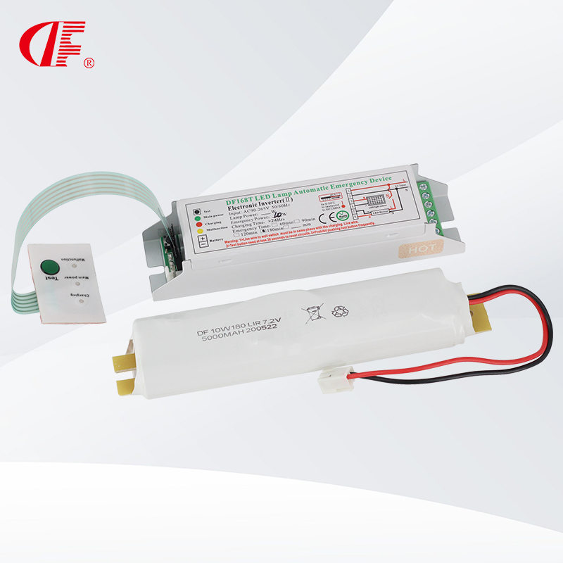 Battery Backup Emergency Conversion Kit LED Emergency Driver for Max 60W LED Lights