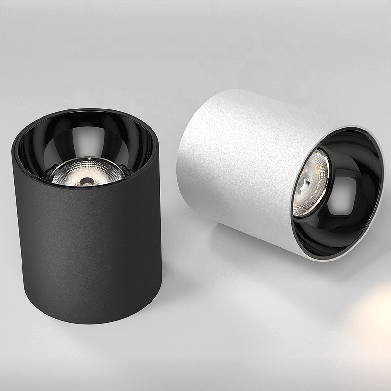 IP65 Pure Aluminium Surface Mounted COB Downlight Waterproof LED Down Light LED Spotlight