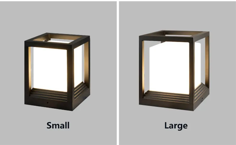 LED Garden Bollard Light 4