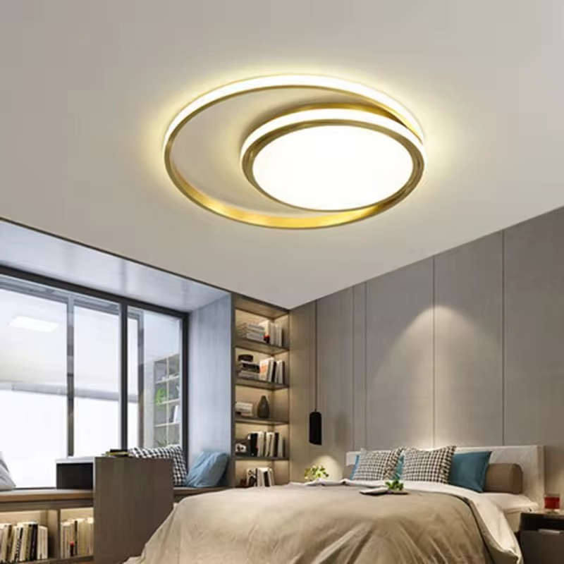 Modern Indoor Round LED Ceiling Light for Home Decor