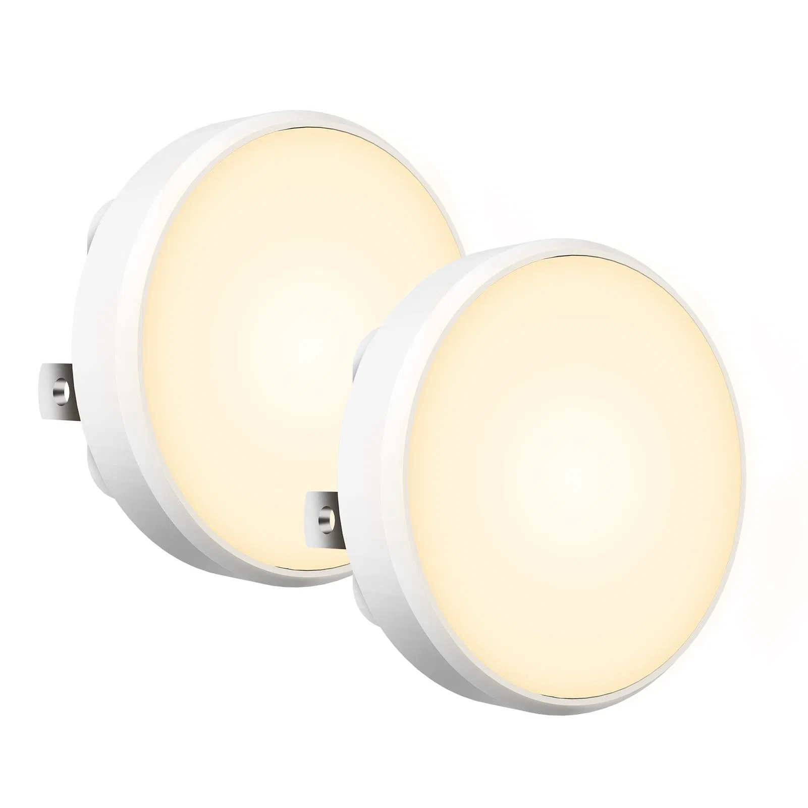 LED Sensor Night Light Soft Glow Plug-in Lamp for Kids Room