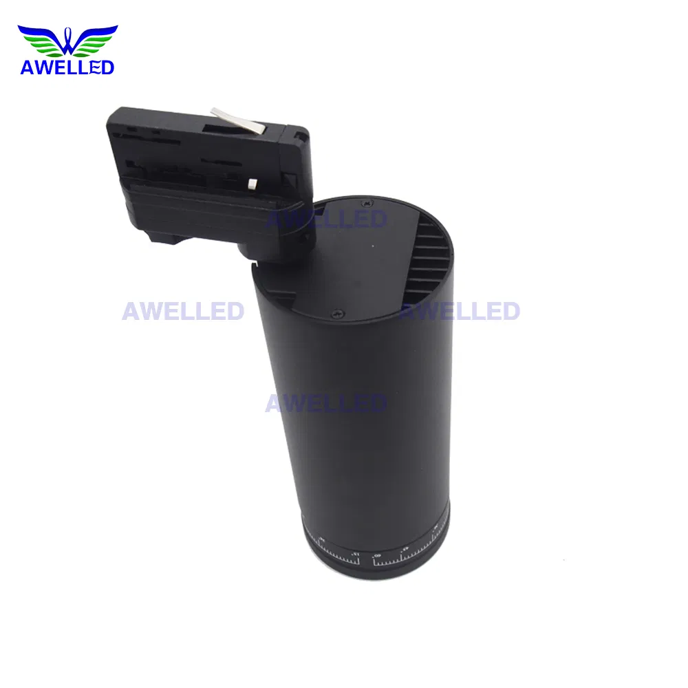 High-Quality 35W 4wires 3 Phase LED Track Light with Adjustable Zoom