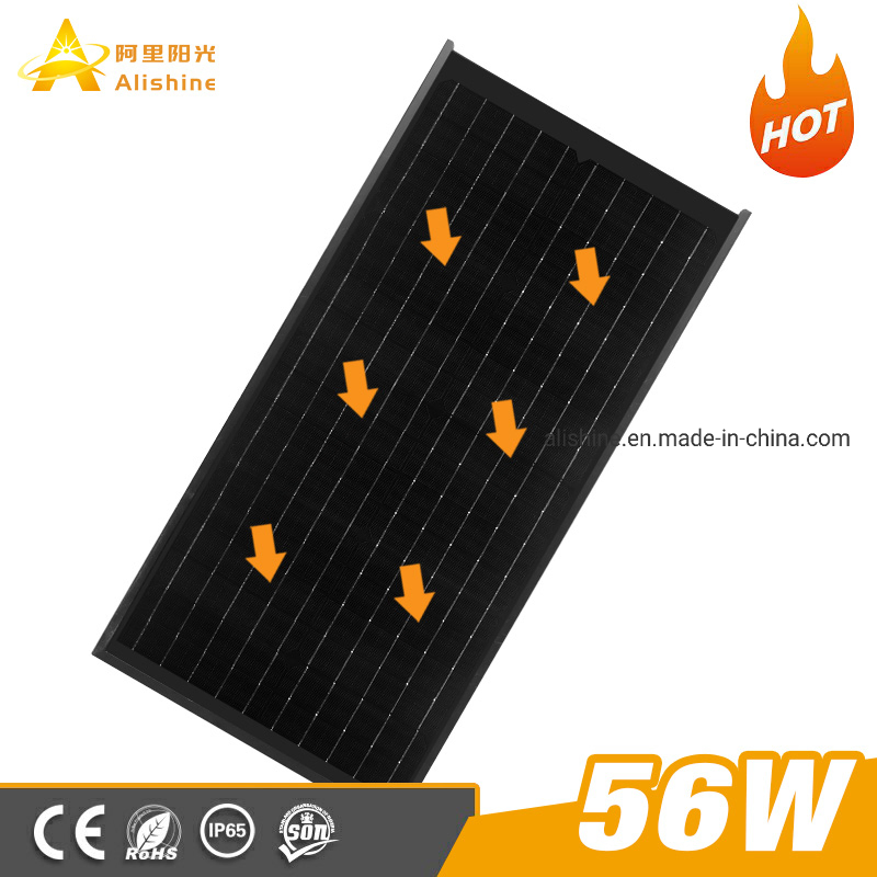 Pleasant Premium Quality All-in-One Integrated Outdoor Garden LED Solar Street Light with Smart Motion Sensor