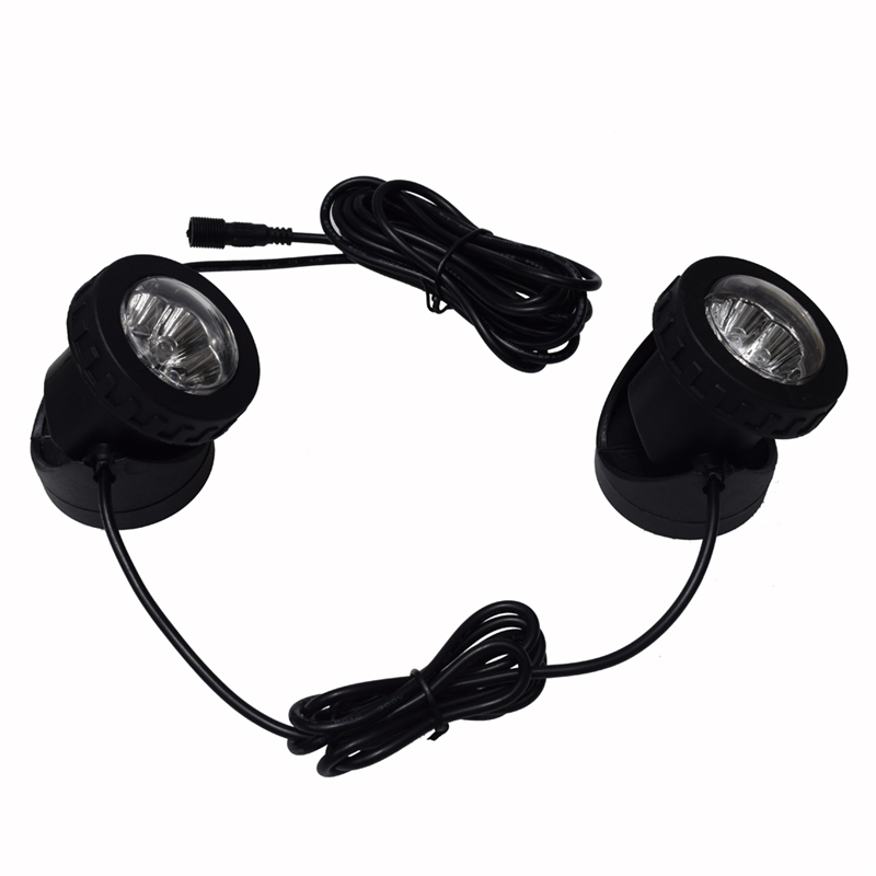 Solar Powered LED Spotlight for Outdoor Garden and Pool