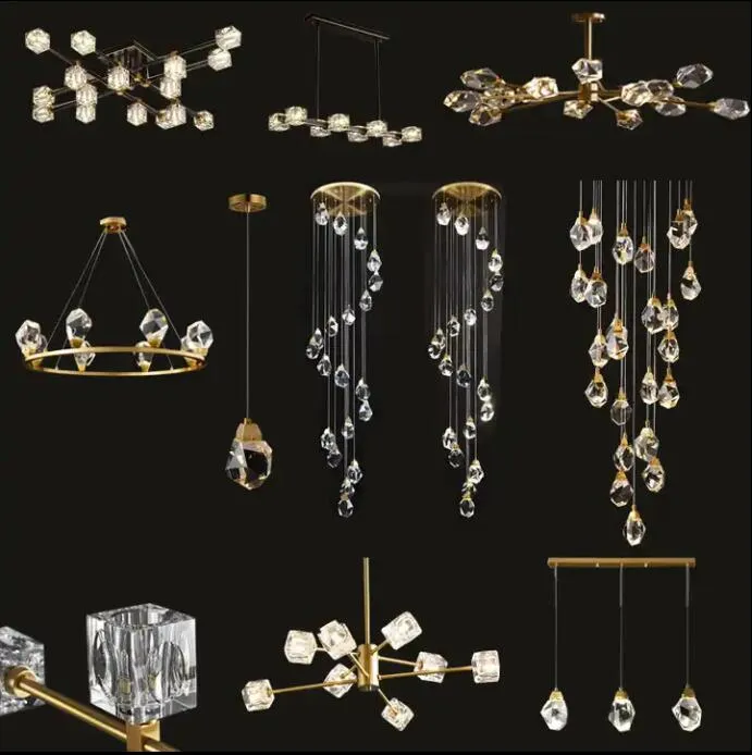 Modern Luxury Crystal Chandelier