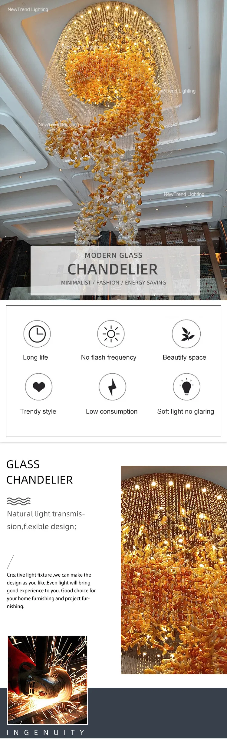 Luxury Chandelier Detail 1