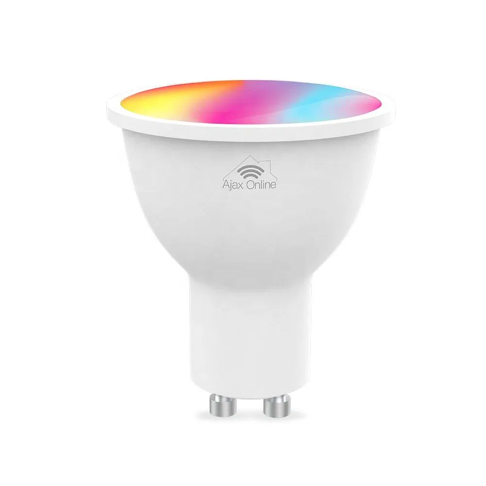 5W WiFi Smart LED Bulb Work with Google Home, Tuya Smart Life, GU10, RGB. Dimmable, Timer Setting