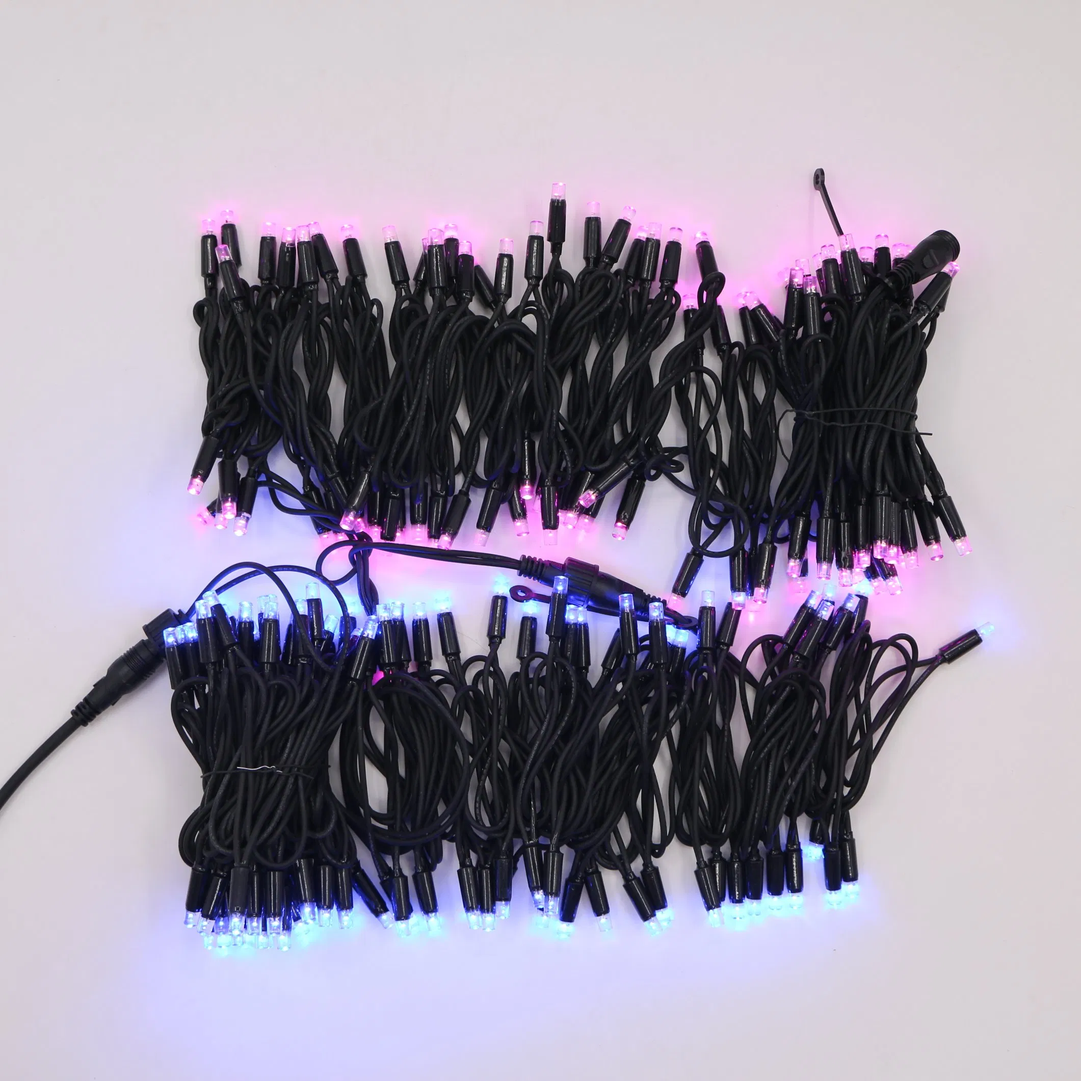 High Quality CE RoHS IP65 Outdoor Waterproof RGB Color Changing Remote Control LED Fairy String Lights Christmas Light for Holiday Festival Decorations