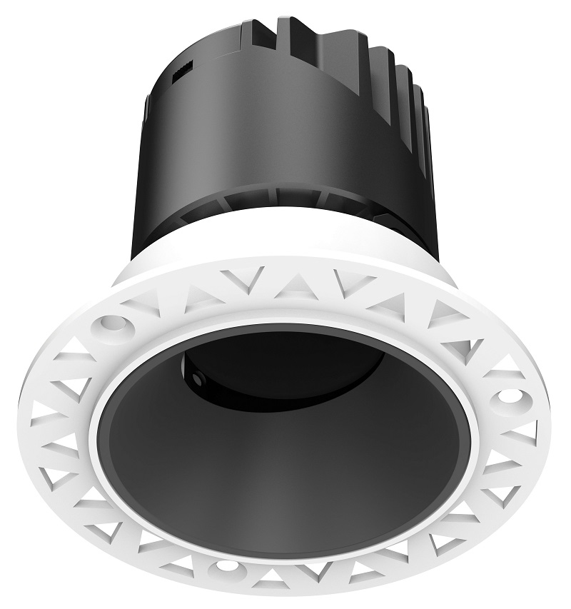 9W 0-10V Dimmable Adjustable Multi-Selective Reflector Recessed/Trimless Installation LED Downlight