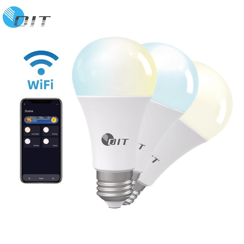 Versatile Smart WiFi LED Bulb with Scheduling and Remote Features