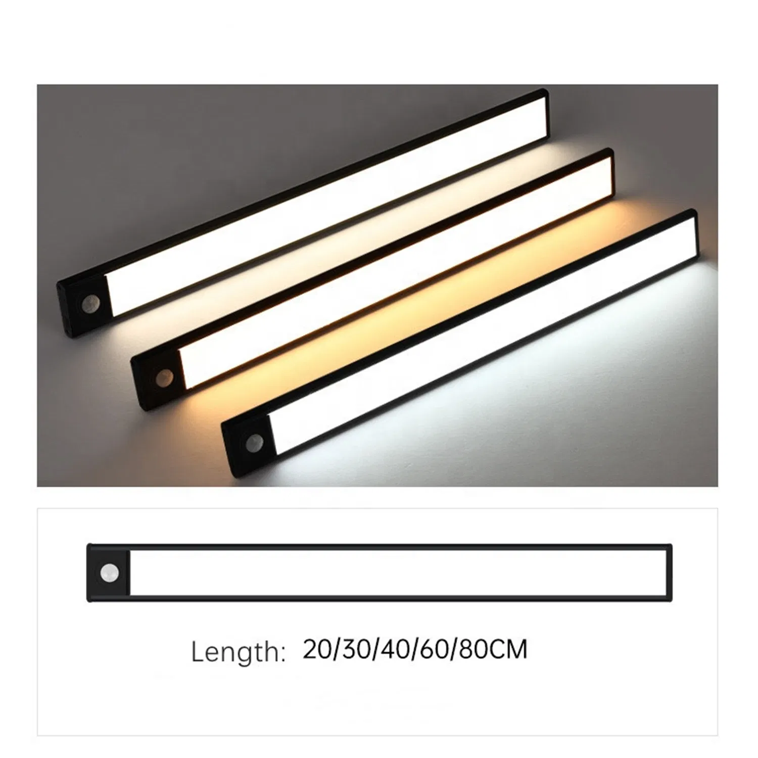 Sticker LED Lights Touch Sticker Under Cabinet Light for Cupboard Kitchen