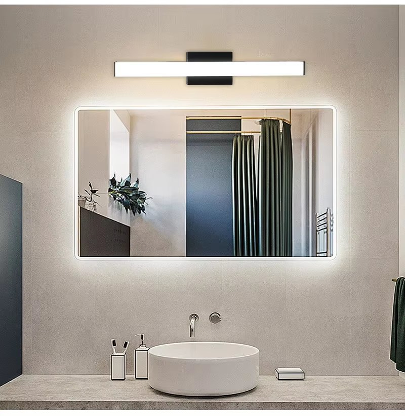 Bathroom Vanity LED Decorative Linear Light Bar Mount Hotel Wall Vanity Mirror Lights