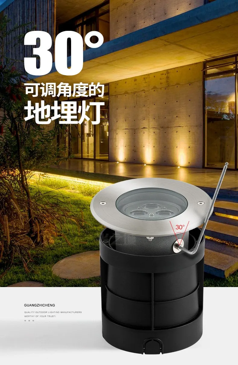 LED Stainless Steel Outdoor Recessed Underground Inground Light