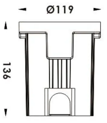 Recessed Step Buried Light