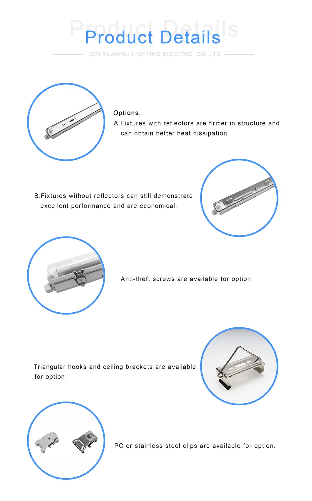 18W Waterproof Fixture