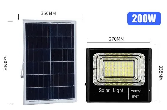 Solar Light Size Drawing
