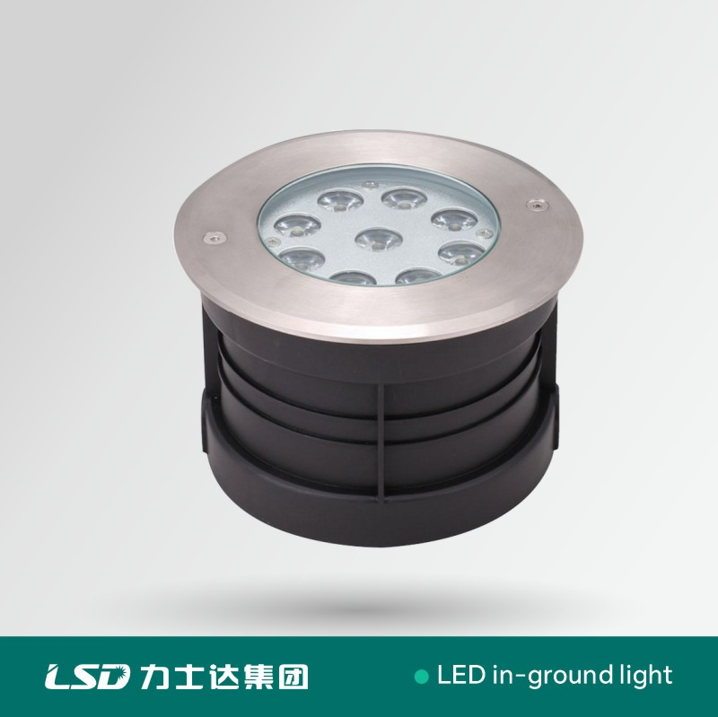 Outdoor Adjustable Angle Inground Uplight Die Cast Aluminum Narrow/Medium/Flood Beam for Tree and Column Lighting