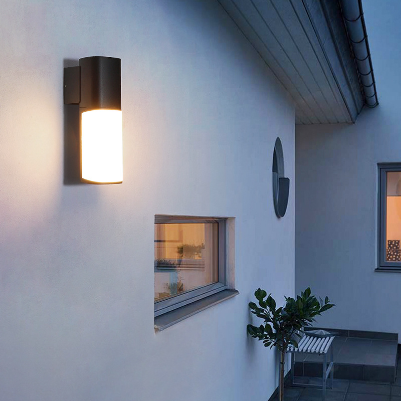 2*12W Modern LED Aluminum Outdoor Waterproof IP65 up and Down Wall Light Lamp