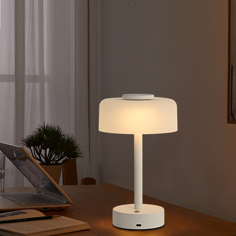 Crystal Ball/Metal LED Table Lamp Ceramic/Metal LED Table Lamp Modern Contemporary Bedside Desk Nightstand Lamp for Bedroom Living Room Office College Bookcase