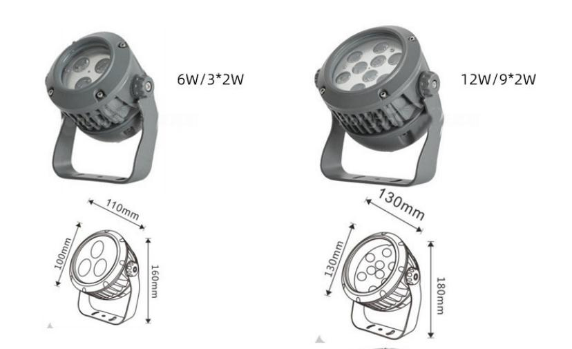 9W/18W/36W/48W/96W Exterior IP65 LED Waterproof Landscape Spot Garden Tree Outdoor Uplight