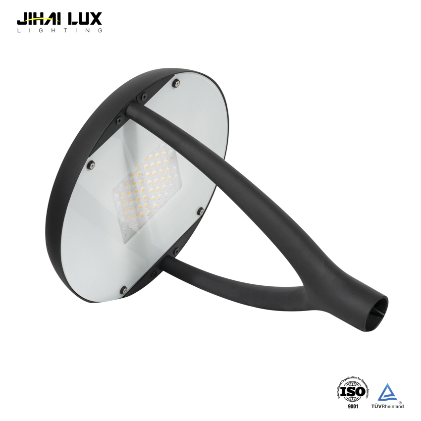 Public Exterior Luminaire Post Top LED Lantern Outdoor Project ENEC Photocell 50W 60W 70W IP66 LED Street Lights