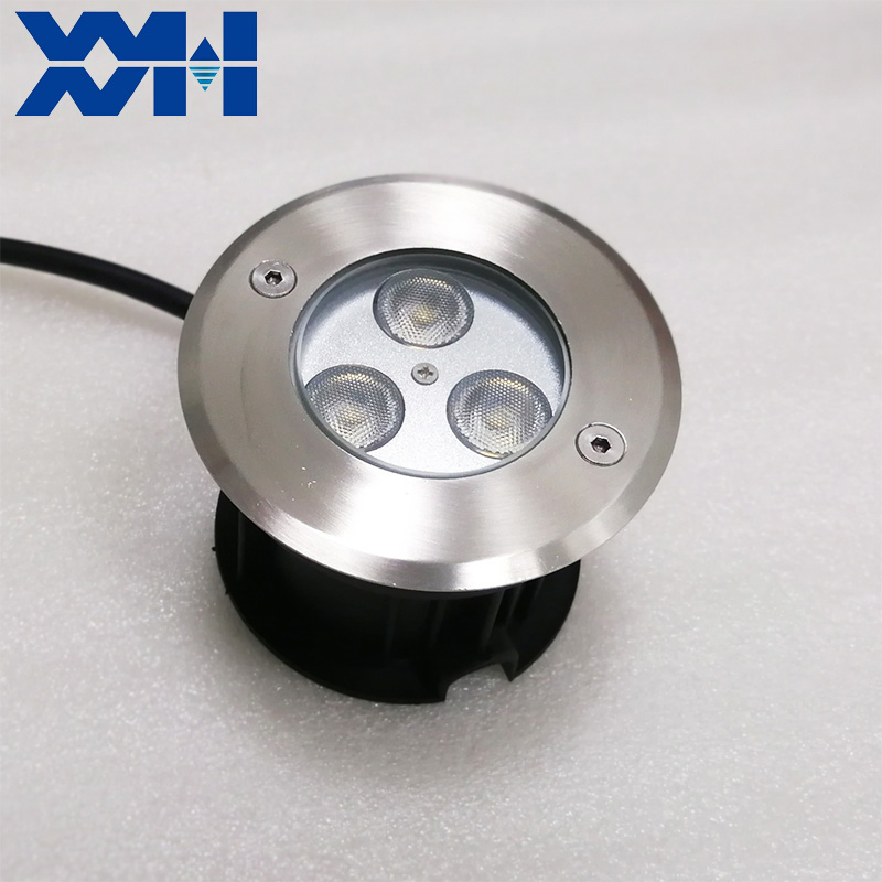 3W Waterproof Garden Underground Ground Buried Lamp Recessed LED Underground Light