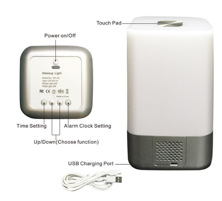 Bedroom Bedside Hotel Luxury Decorative Table Lamp Unique Touch Control Modern Desk Lamp2024 Night Light LED Touch Bedside Table Lamp /Remote Control Dimmable