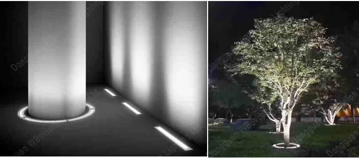 LED Tree Uplight Detail