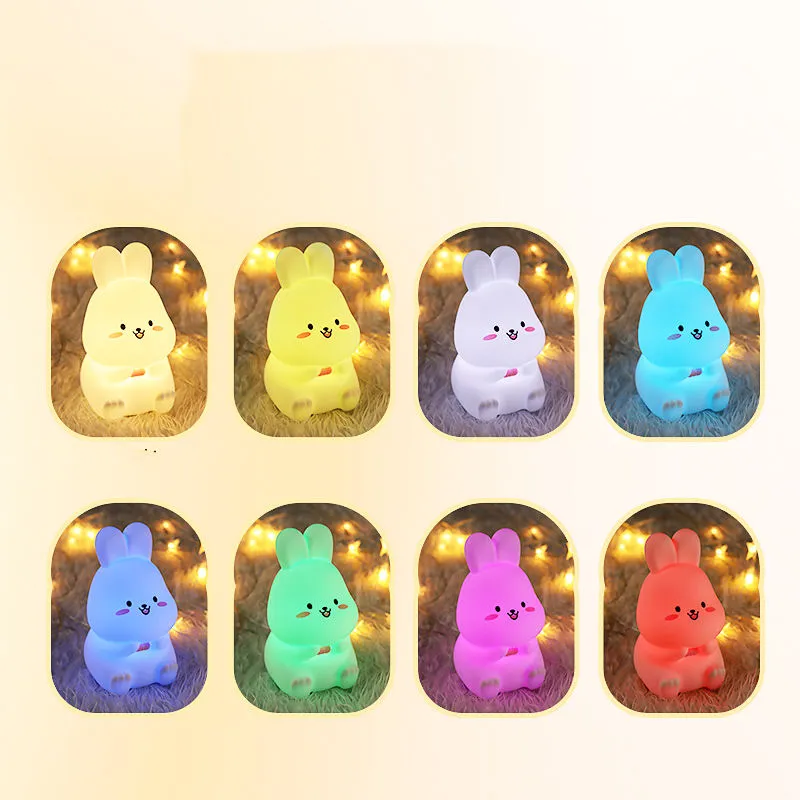 Kawaii Bunny LED Night Light 2