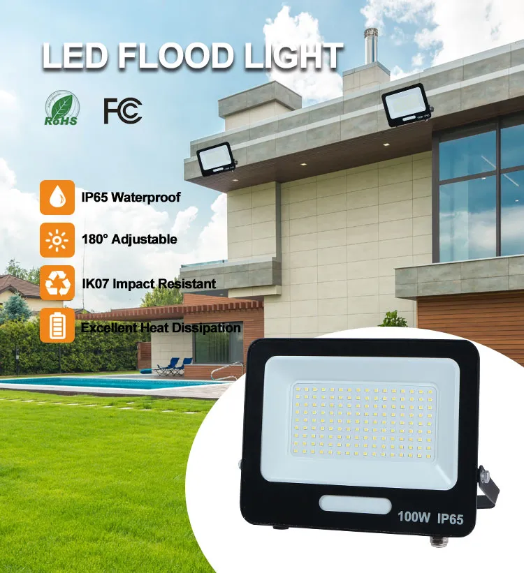 LED Flood Light Banner