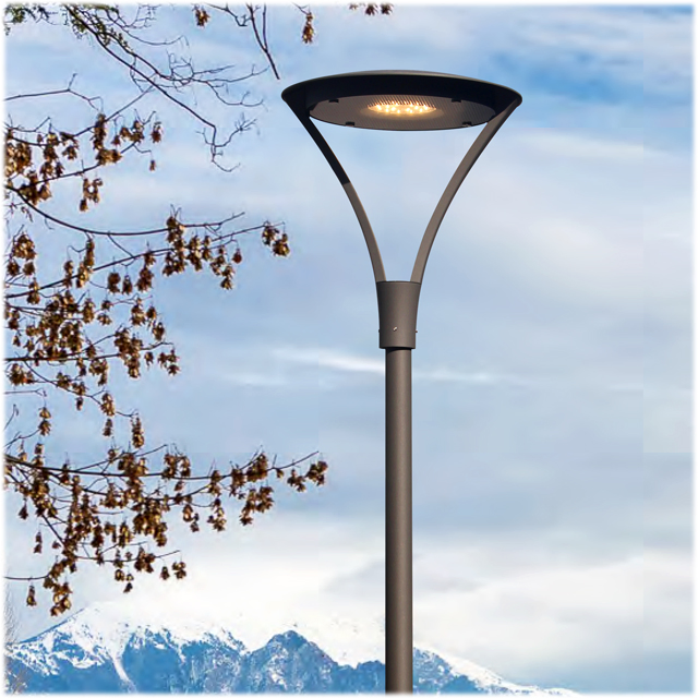 New LED Area Lighting Twixx Outdor Luminaria Urbana Iluminacion Ornamental Garden Light