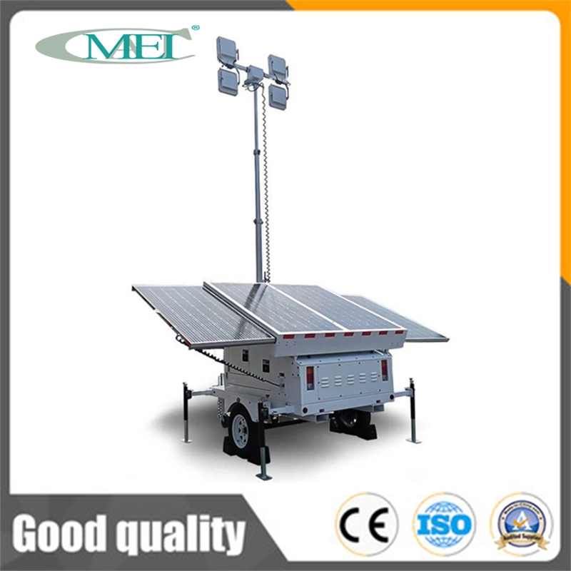 ODM Manufacturer Mobile Flood LED Tower Light Solar