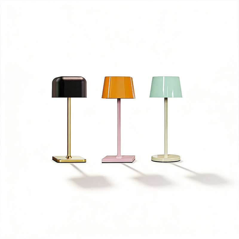 Modern Minimalist Style Rechargeable Cordless LED Table Lamp (Designed for Restaurants)