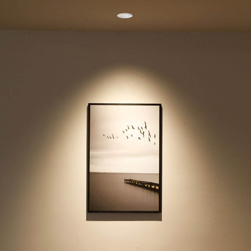 60 Degree Beam Angle SMD Spot Light IP65 Waterproof Dimmable Bathroom Kitchen Recessed Light 55-65mm Cutout Home LED Downlight