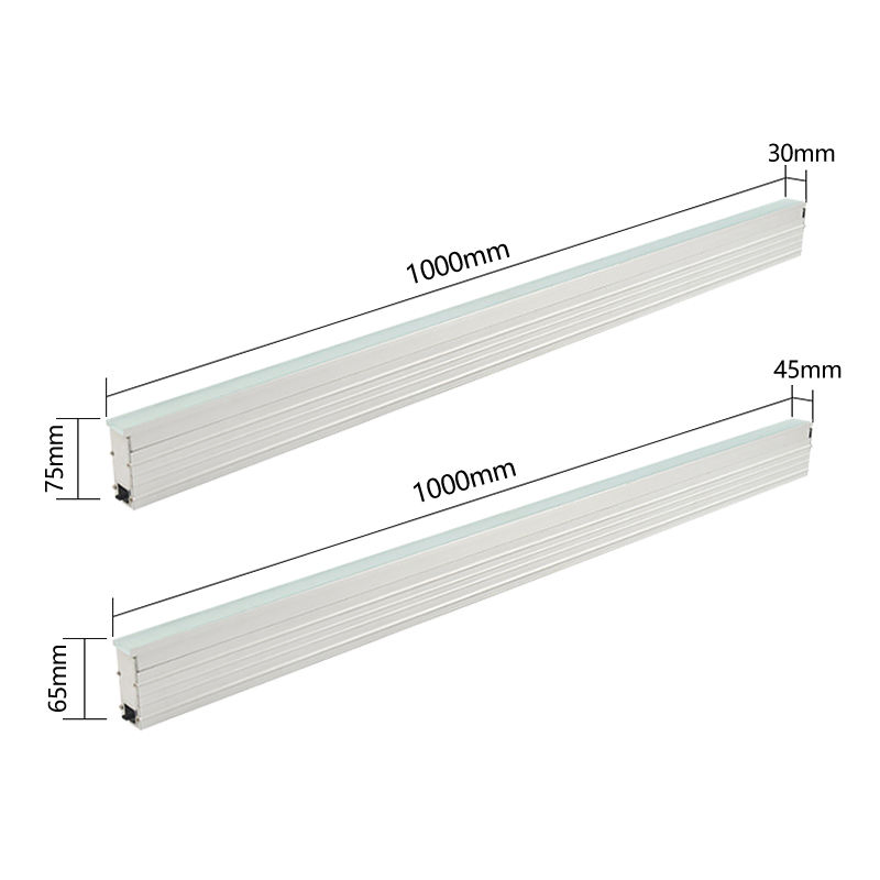 Baoyang Outdoor Floor Lighting IP65 Waterproof Ground Recessed Aluminium Linear LED Underground Light