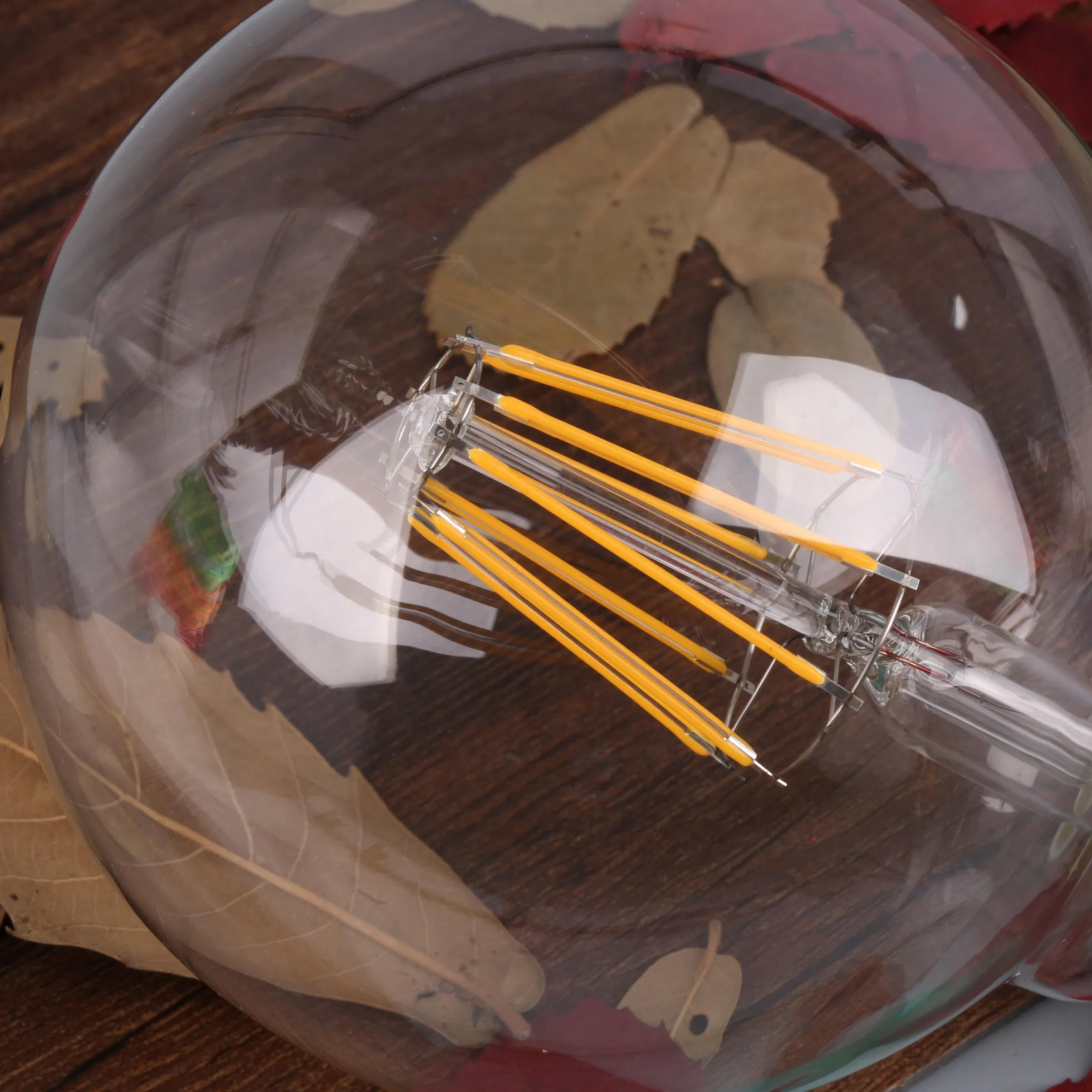 3000K 4500K G Series Good Price Small Bulb G80 G95 G125 4W 6W 8W 10W 12W 15W Glass Clear E26 E27 B22D Dimmable LED Filament Bulb