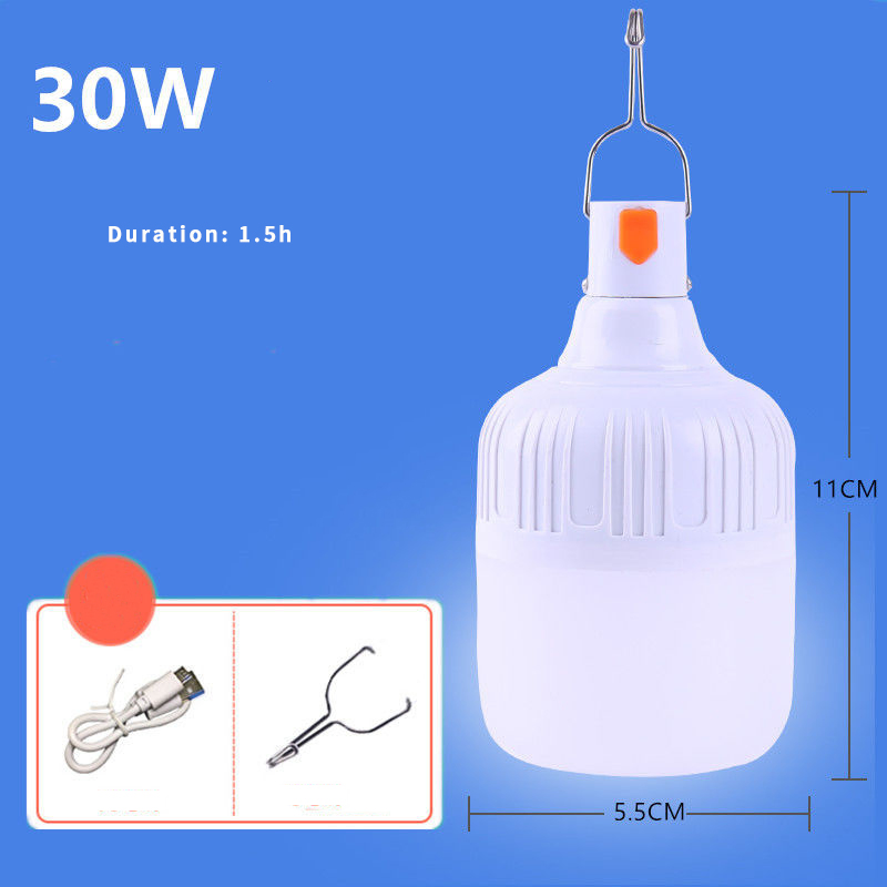 Outdoor 40/60/80/120/150/180/240/260/380/450/500W USB Emergency Rechargeable LED Light Bulbs