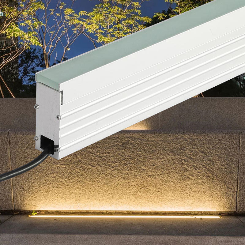 Baoyang Outdoor Floor Lighting IP65 Waterproof Ground Recessed Aluminium Linear LED Underground Light