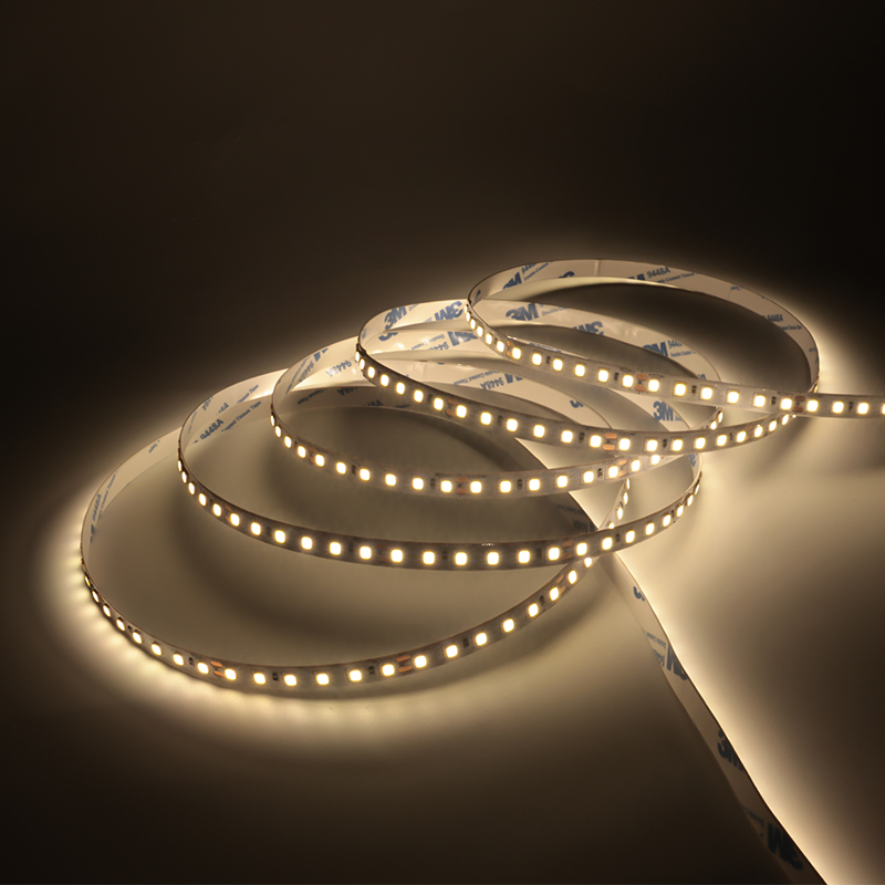 OEM SMD 2835 Flexible LED Strip Light 120LEDs/m 12V/24V IP20 10W 8mm for Bedroom, Cabinet, Bedroom, Staircase, Hotel