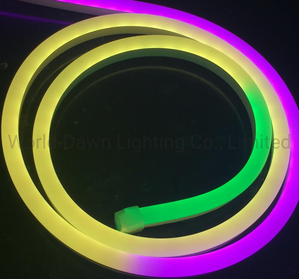 DC12V DC24V Waterproof Decoration Advertisement Neon Flex UV Resistant IP65 Neon-Wd-2835-120d-Snl RGB Tape LED Strip Light