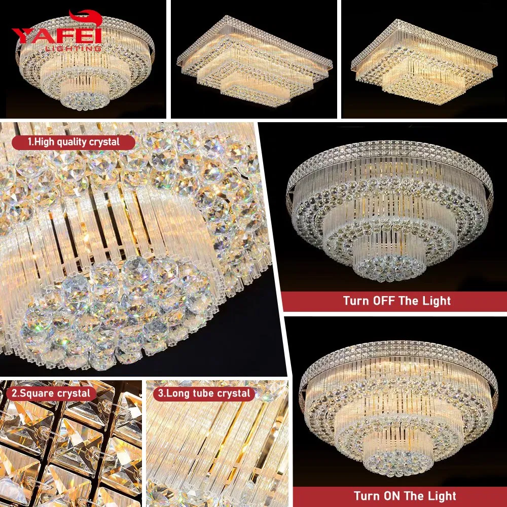 Elegant Gold LED Chandeliers for Modern Living Room Decor