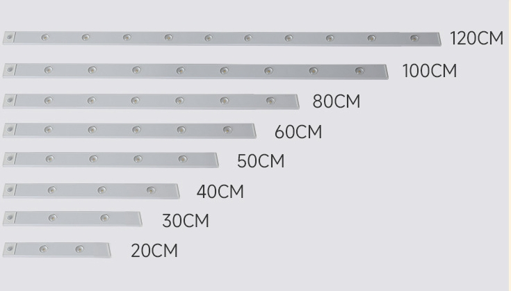 LED Bar Lights Rechargeable Motion Sensor Detector Night Light Portable Cabinet Lamp