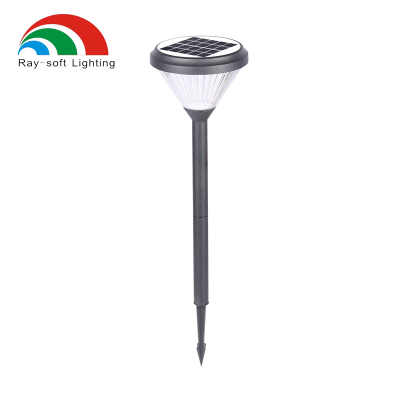 High Quality Aluminum Outdoor Waterproof IP66 Solar Landscape Lawn Solar Walkway Spike Spotlight