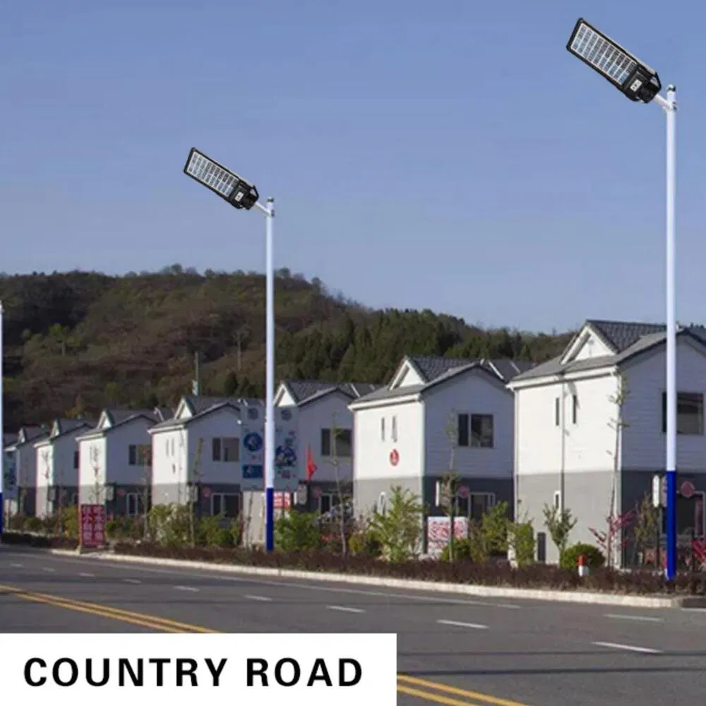 Factory Quality Outdoor All in One Solar Street Light Top Post High Powered 500W IP65 LED Street Solar Lamp