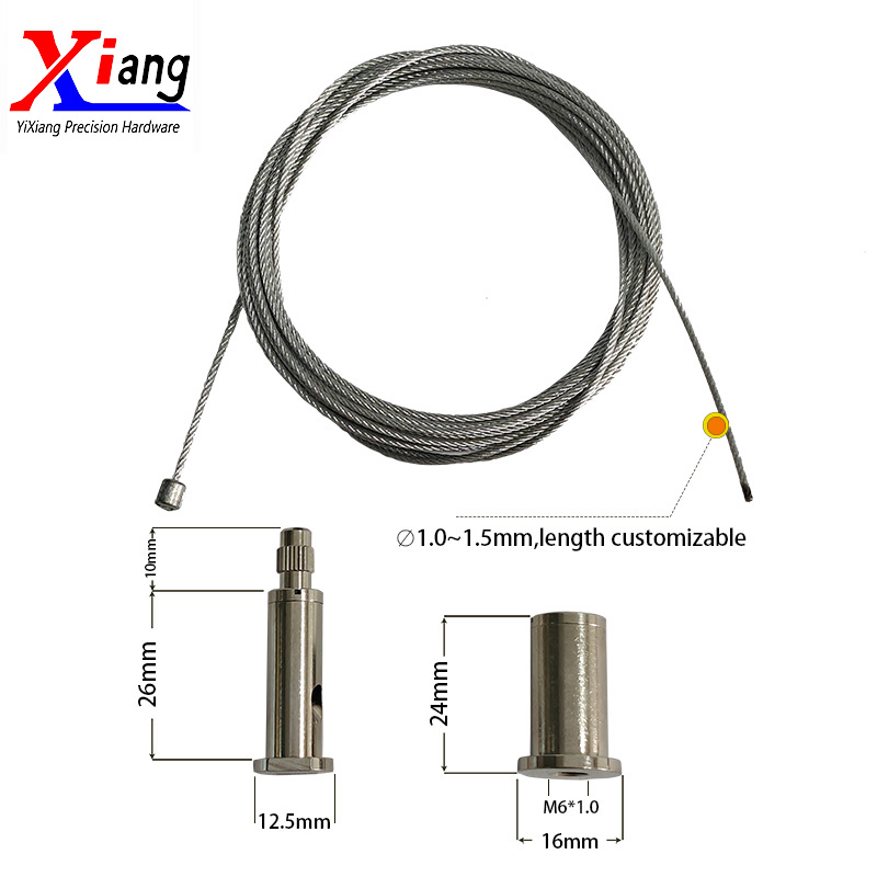 Safety-Lock Wire Rope Suspension Kit for Track Lights, Billboards &amp; Signage