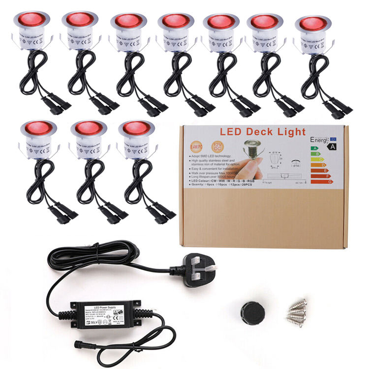 12V 3W Outdoor Waterproof IP67 Warm White Recessed in Ground Lamp Low Voltage 304 Ss Anti Corrosion LED Deck Light Lamp